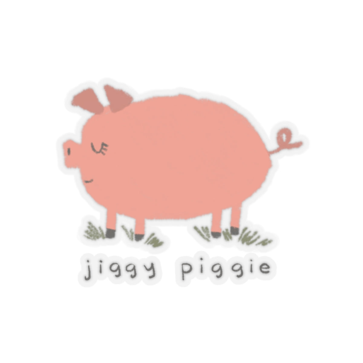 Jiggy Piggie - Sticker