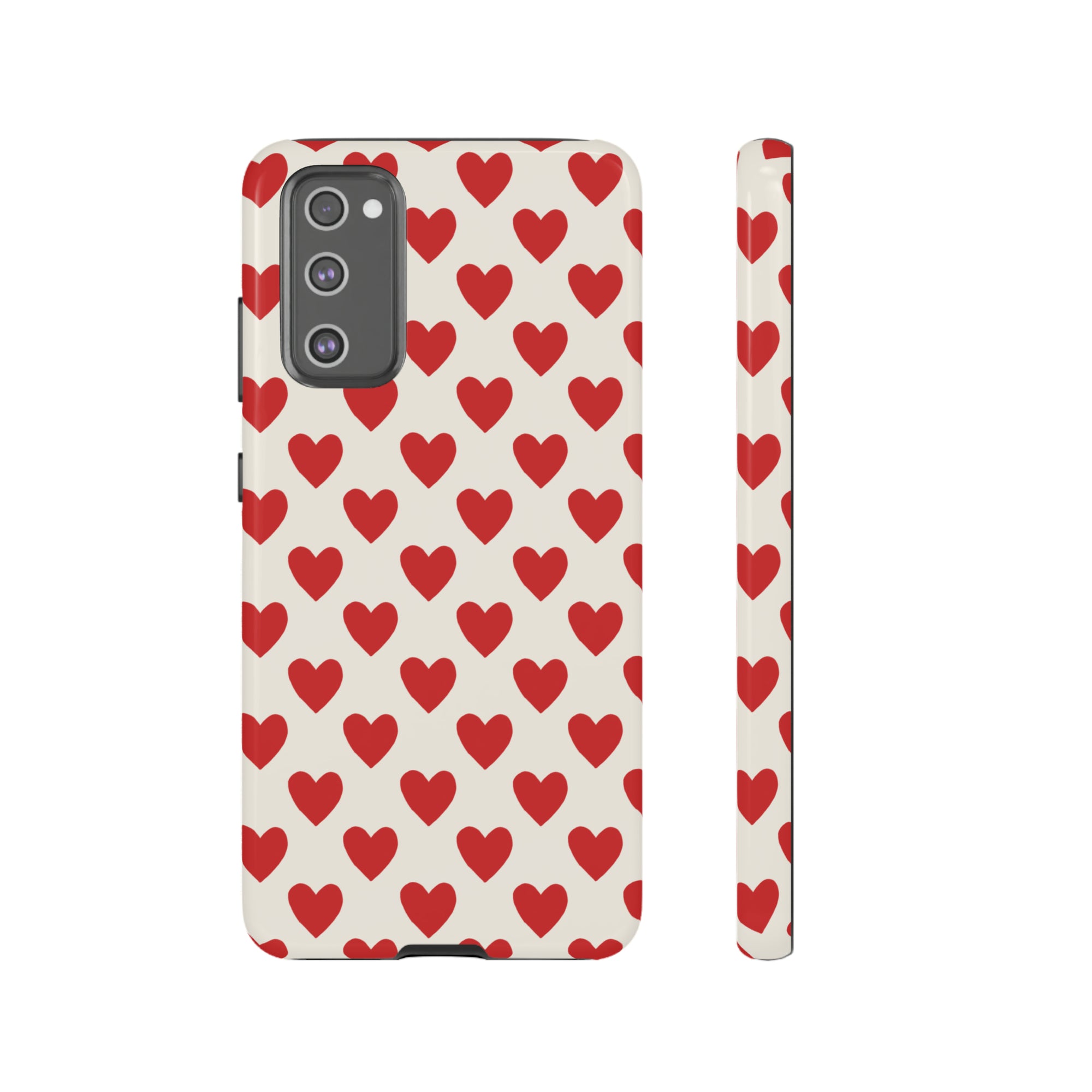 Red Hearts - Tough Phone Case