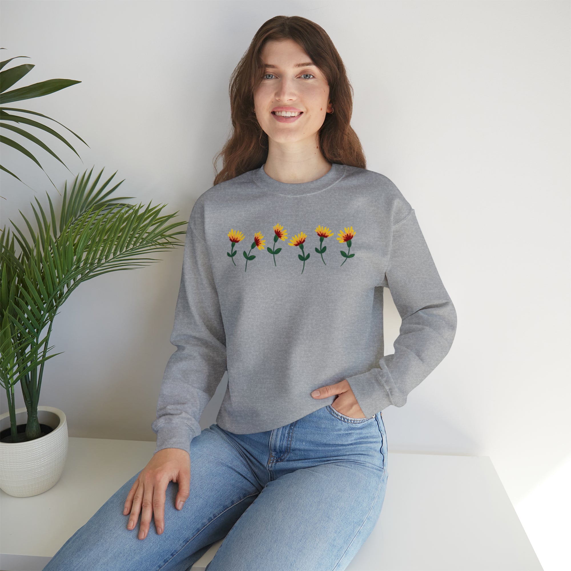 Marigolds Crewneck Sweatshirt