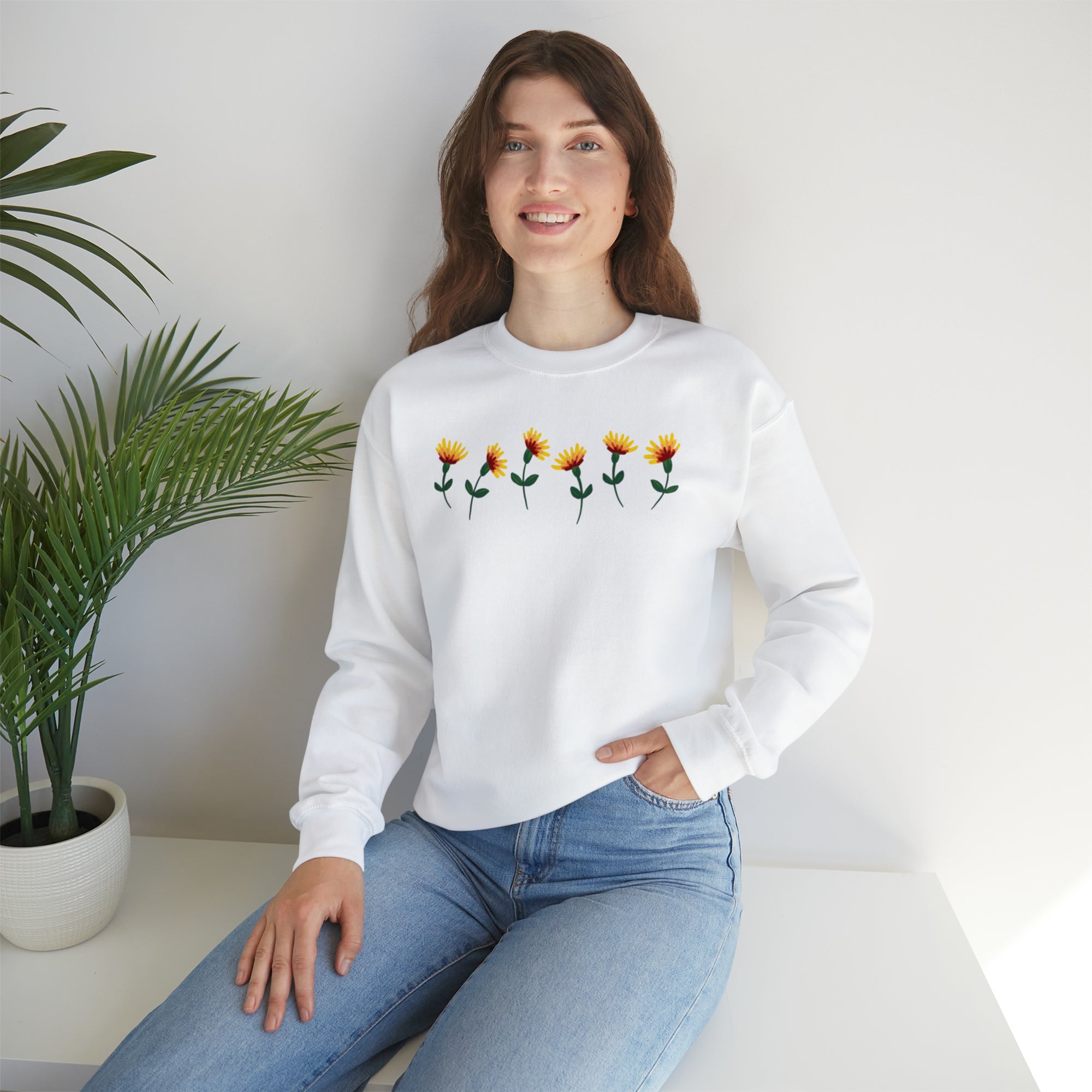 Marigolds Crewneck Sweatshirt