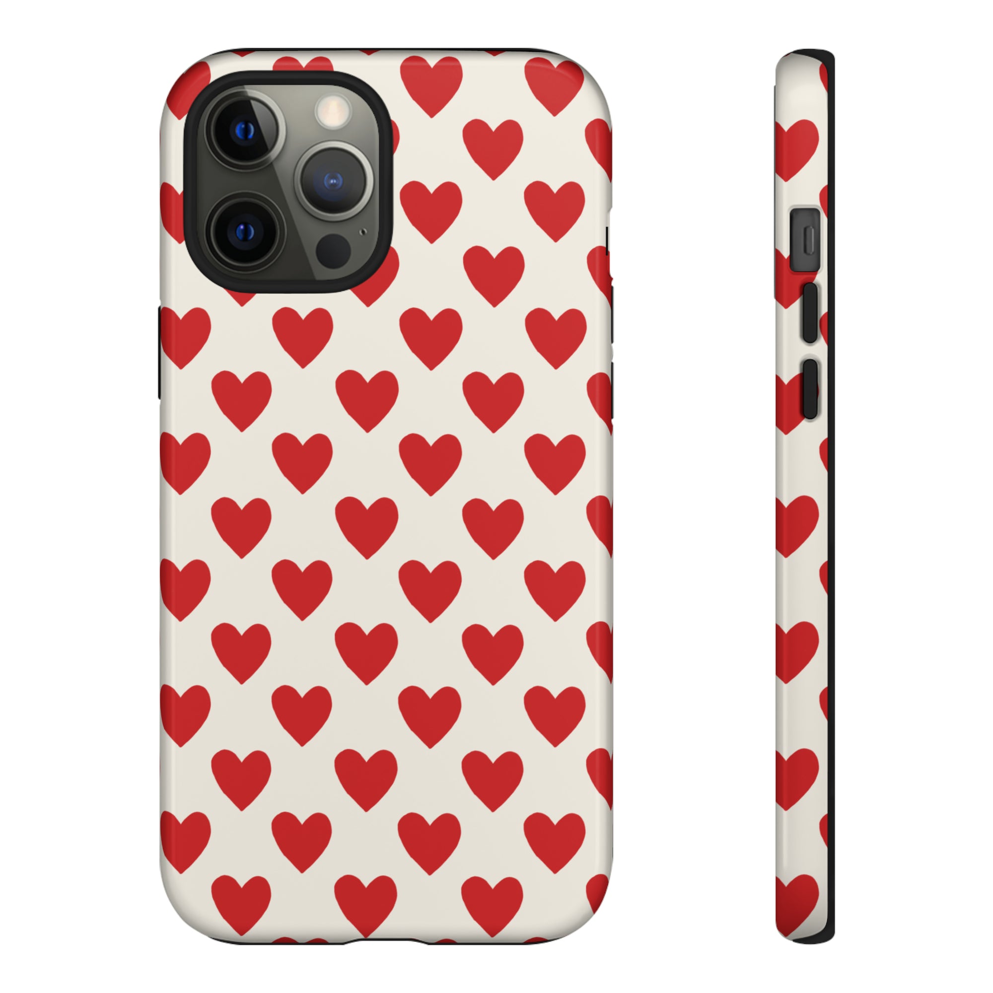 Red Hearts - Tough Phone Case