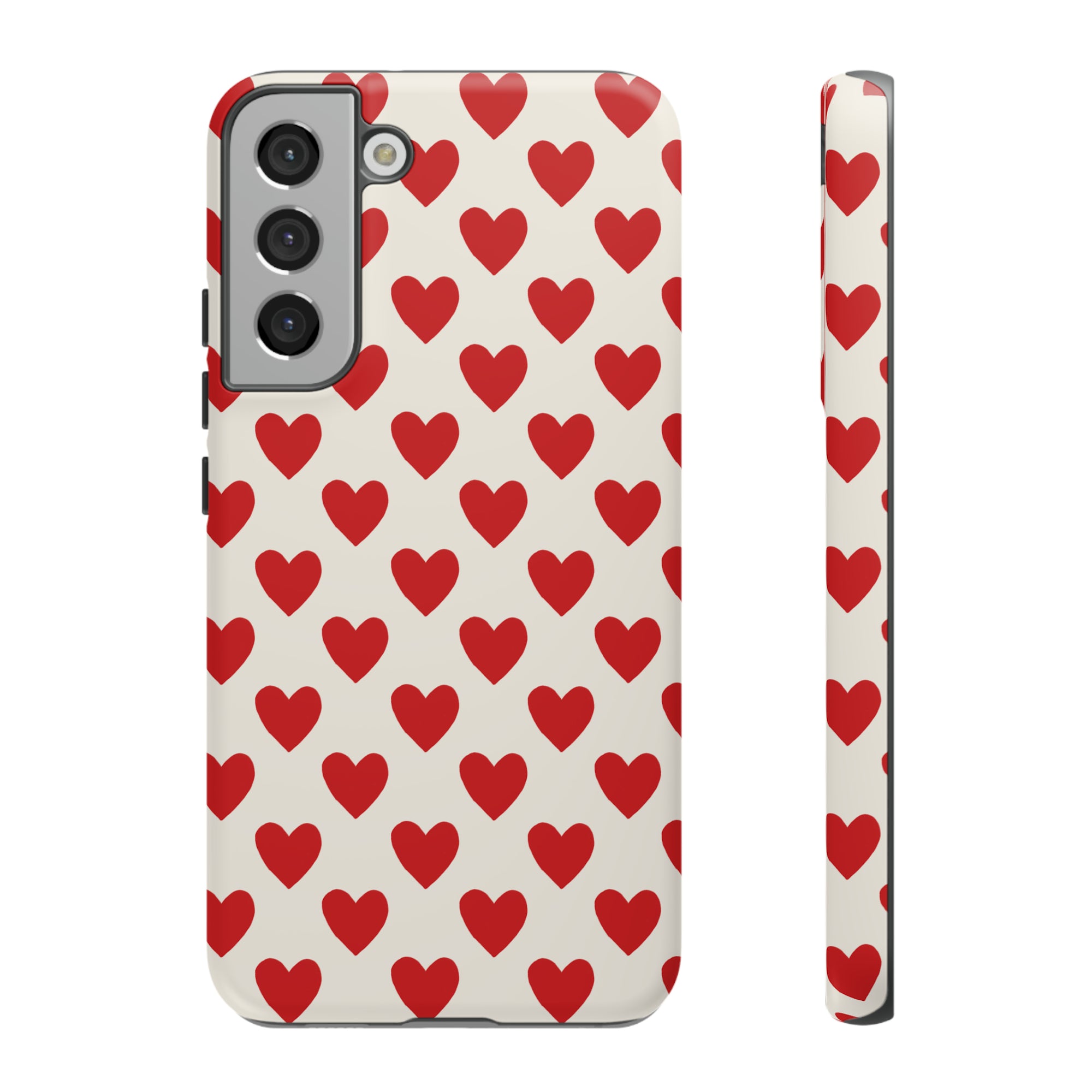 Red Hearts - Tough Phone Case