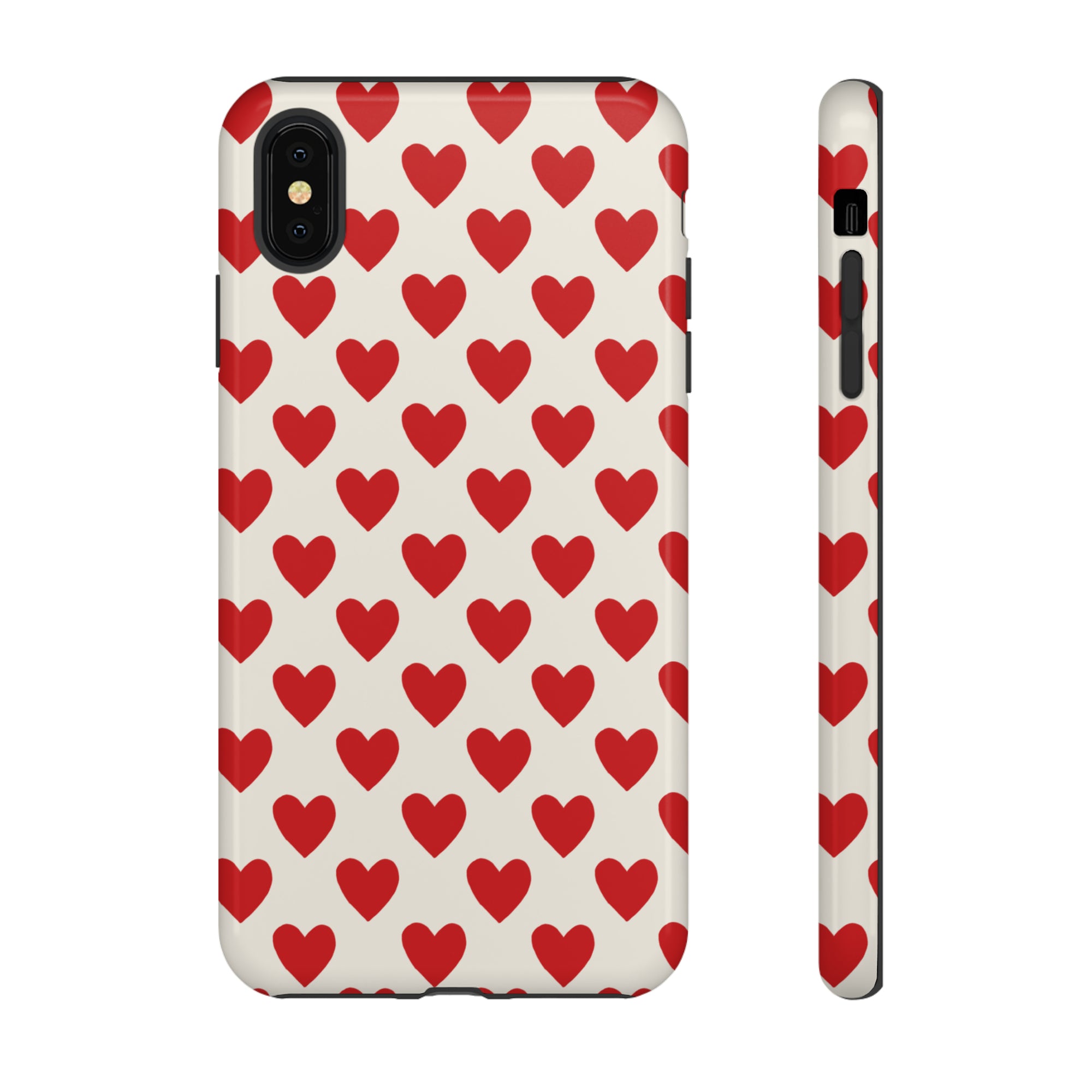 Red Hearts - Tough Phone Case