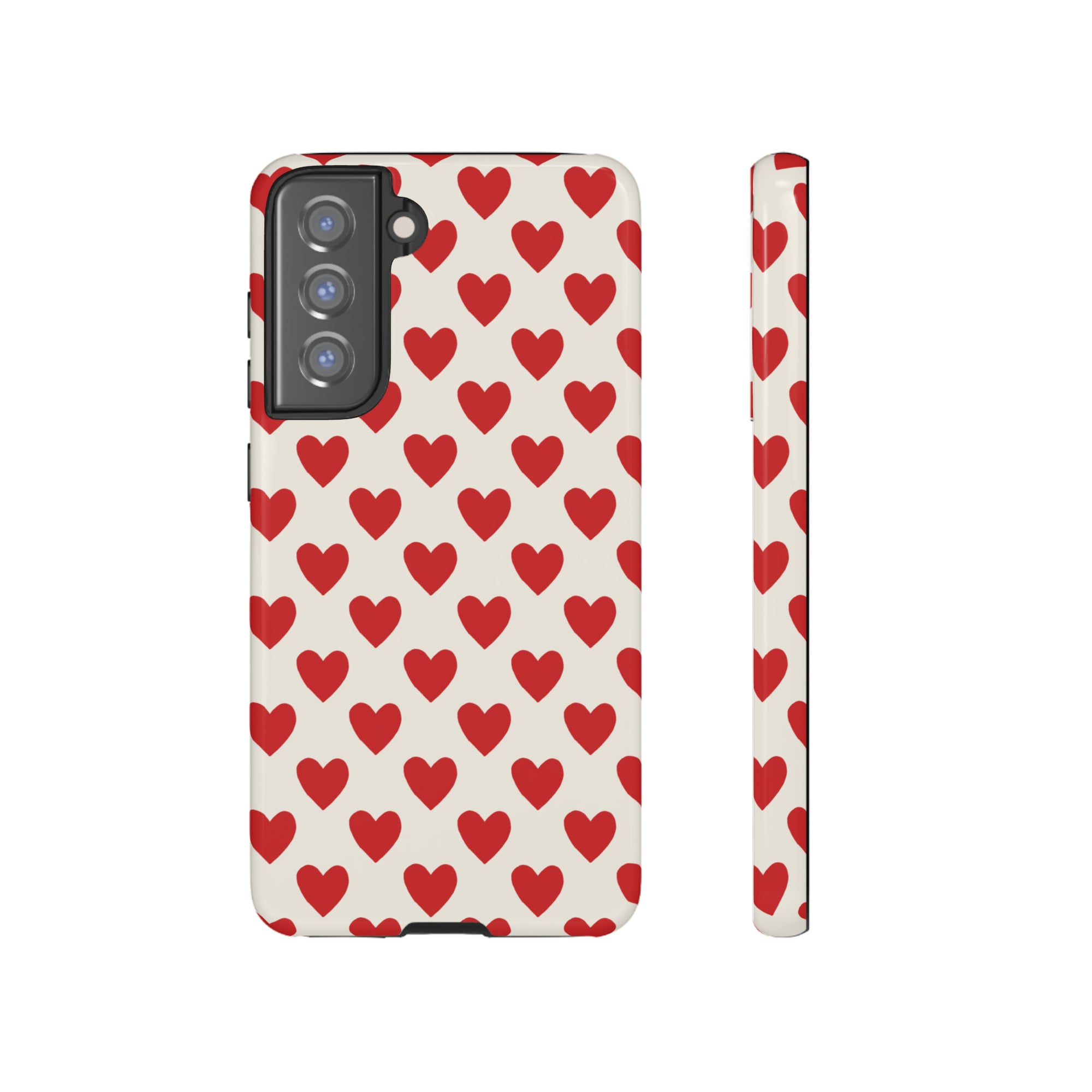 Red Hearts - Tough Phone Case