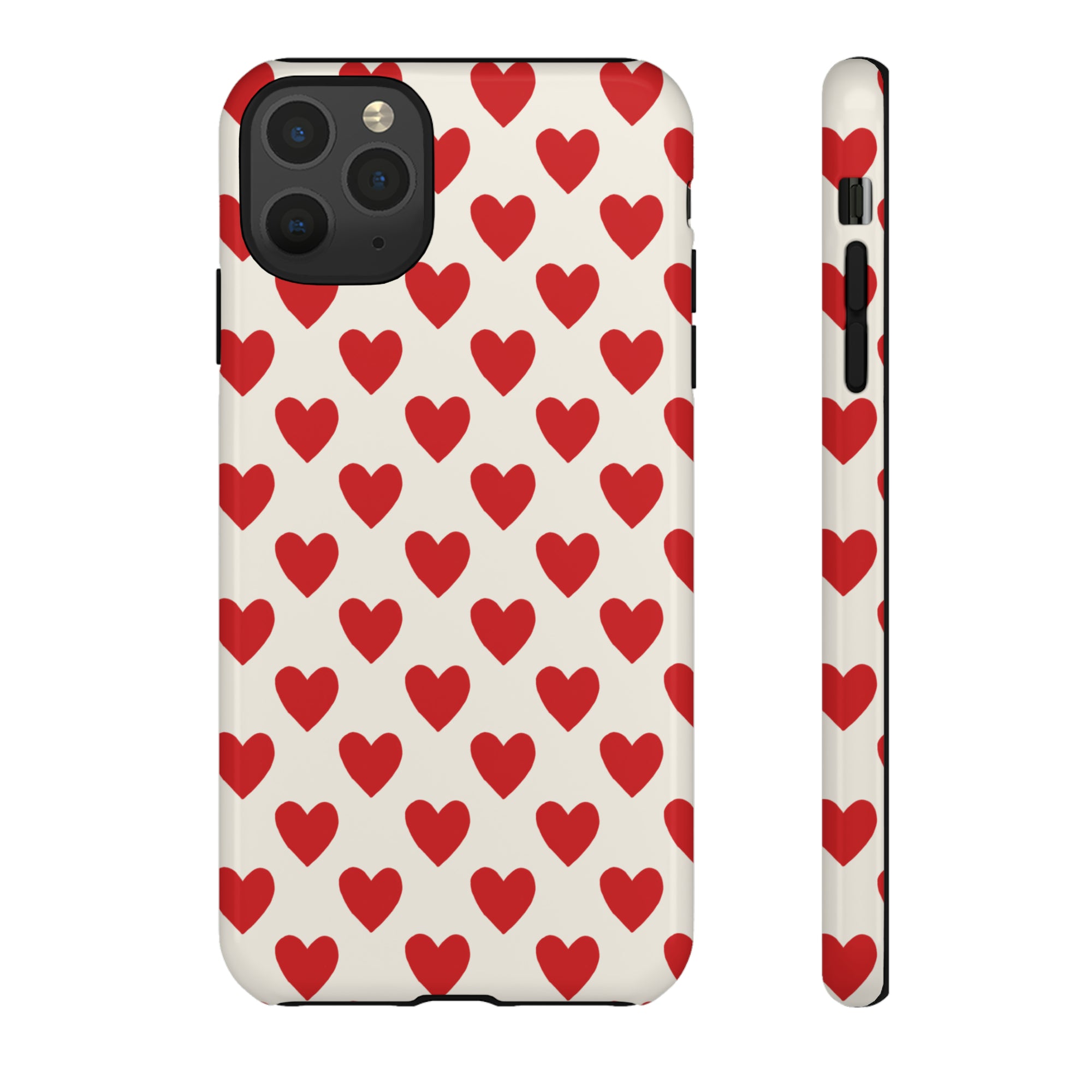 Red Hearts - Tough Phone Case