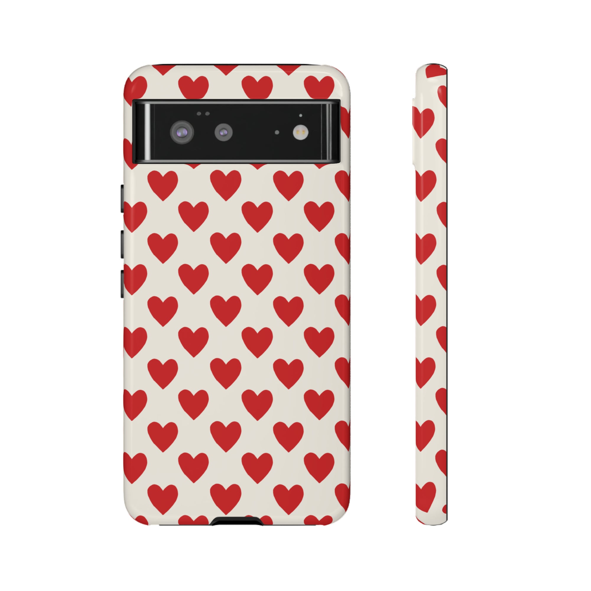 Red Hearts - Tough Phone Case