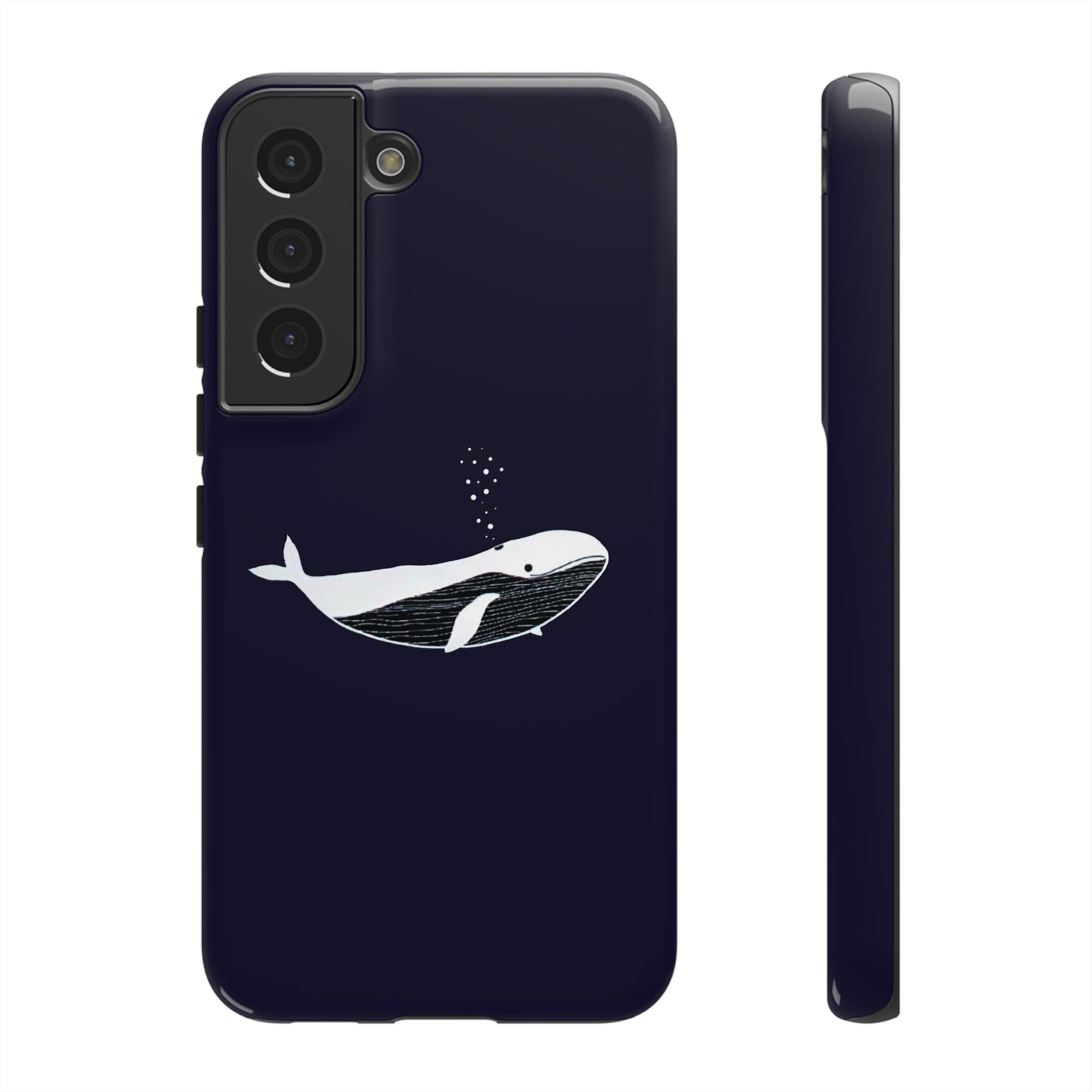 Midnight Whale - Tough Phone Case