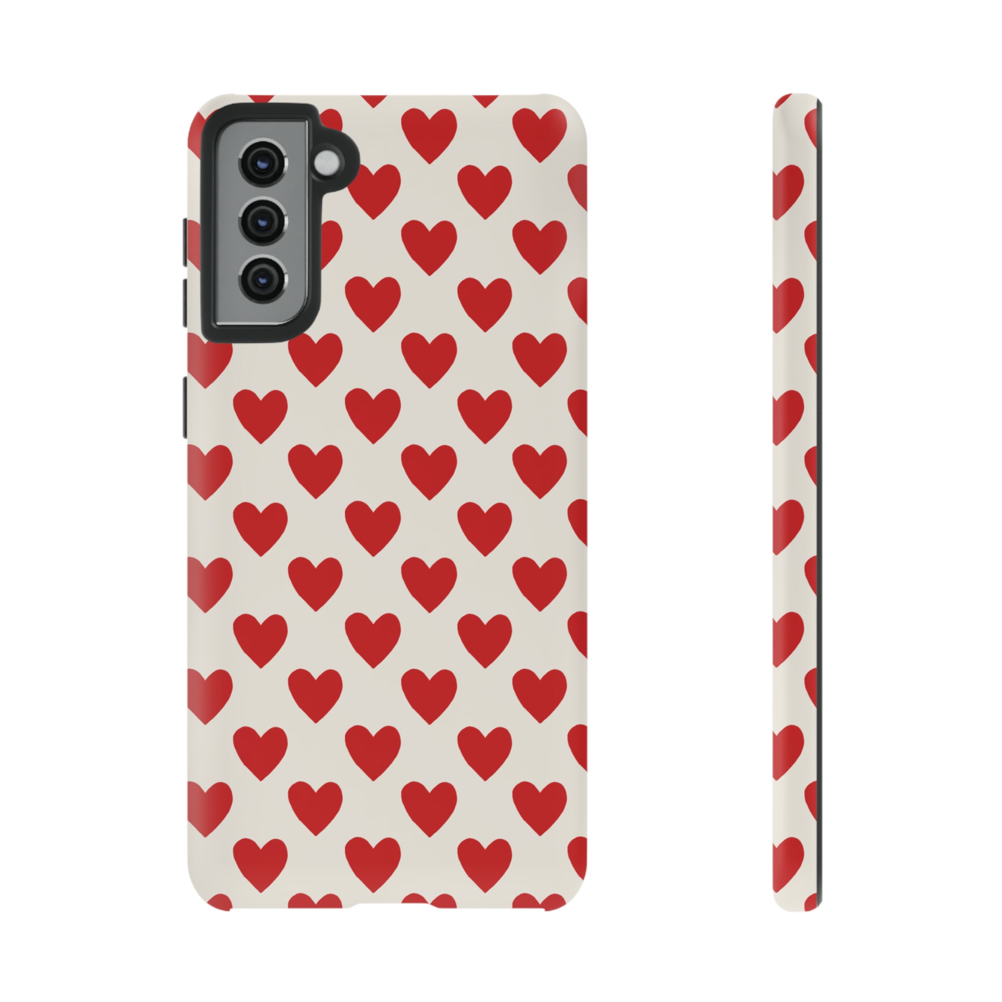 Red Hearts - Tough Phone Case