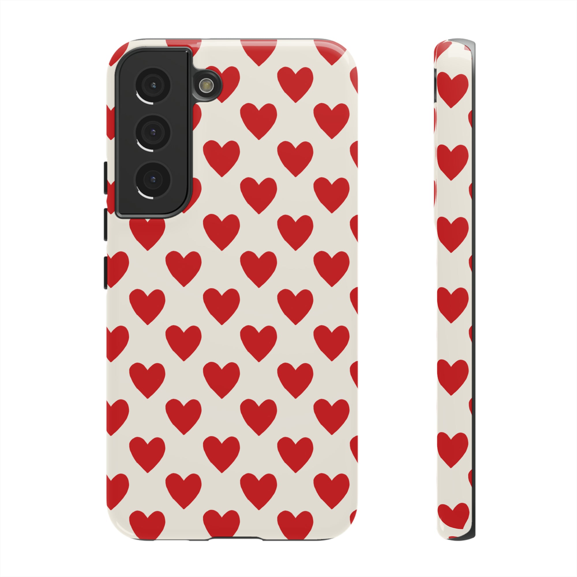 Red Hearts - Tough Phone Case