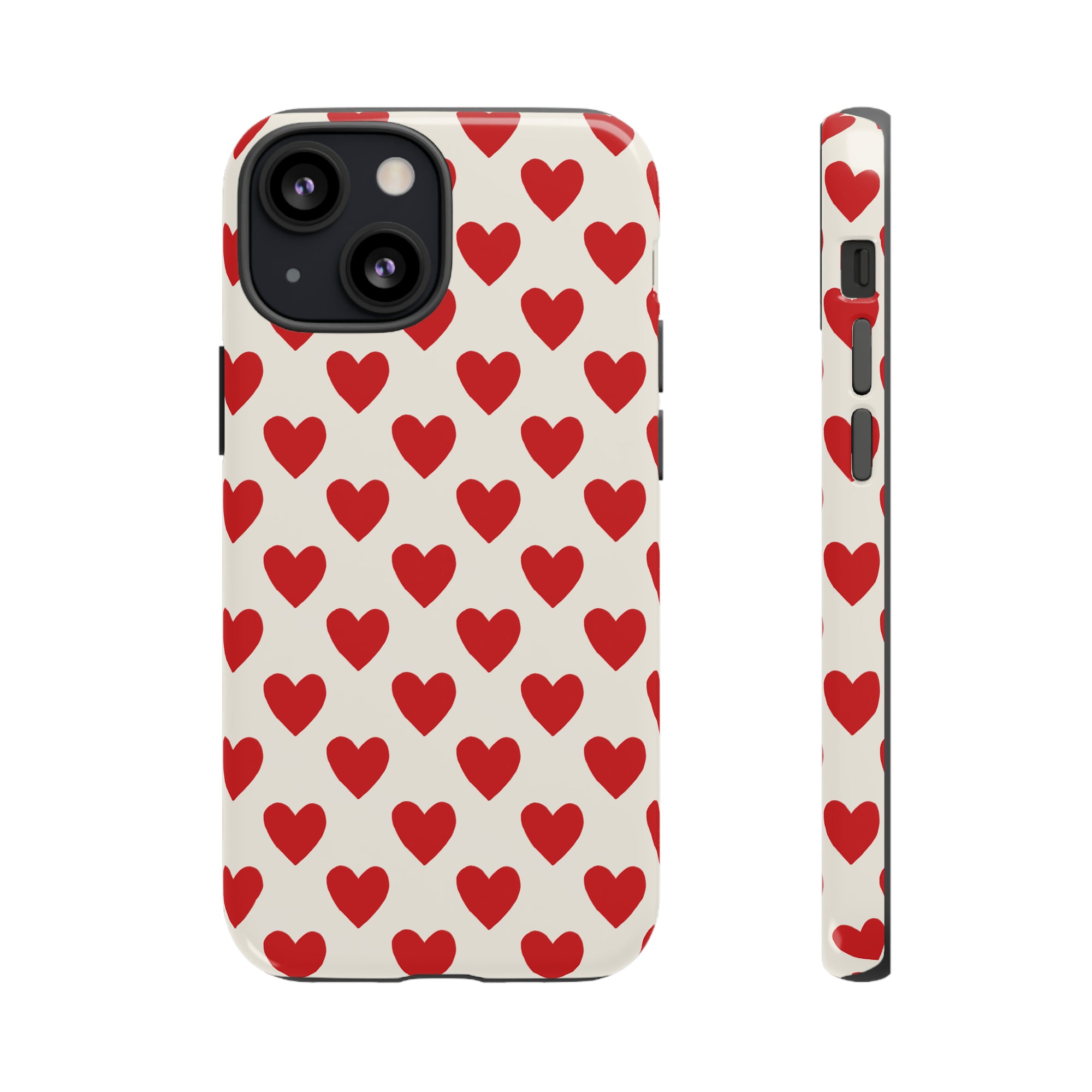 Red Hearts - Tough Phone Case