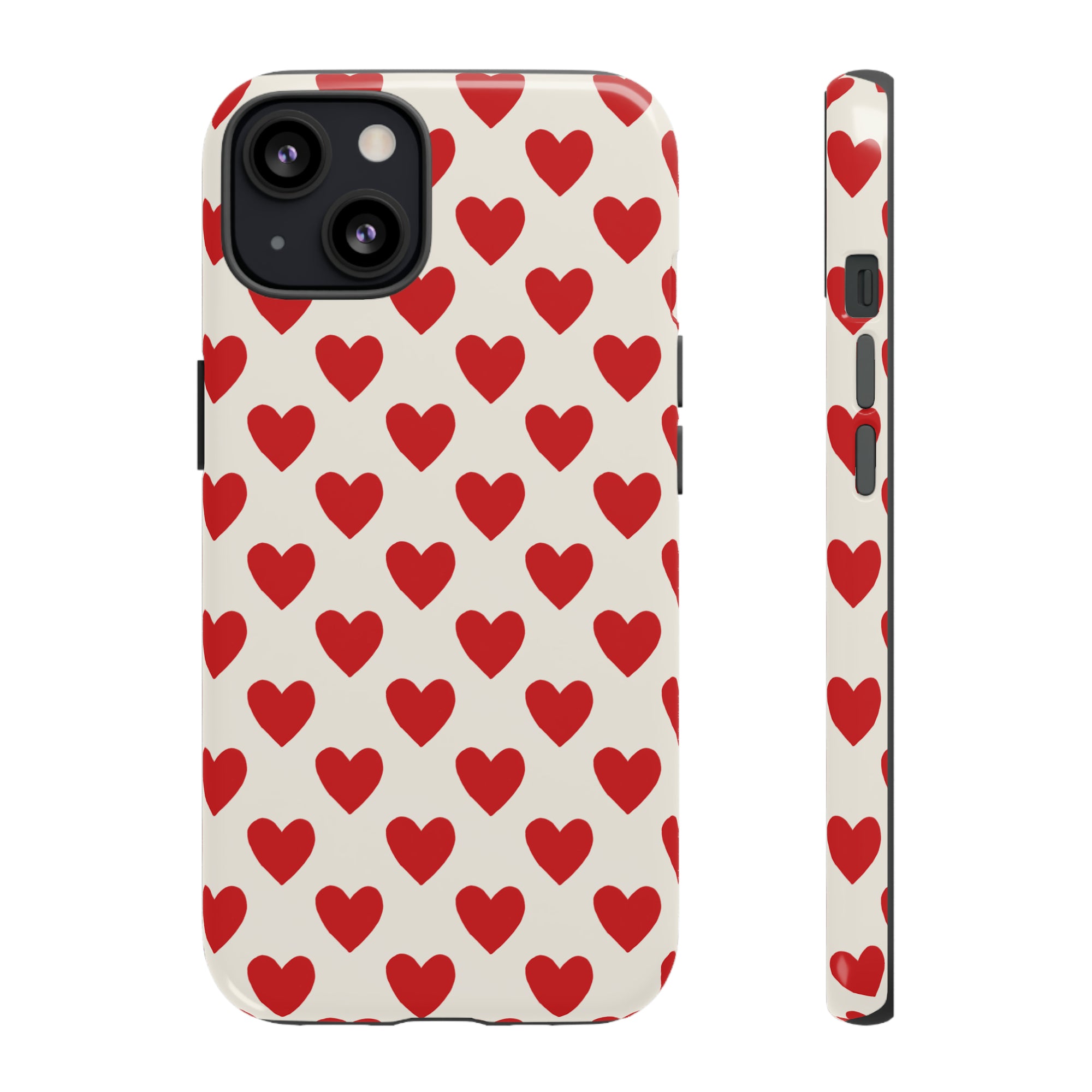 Red Hearts - Tough Phone Case