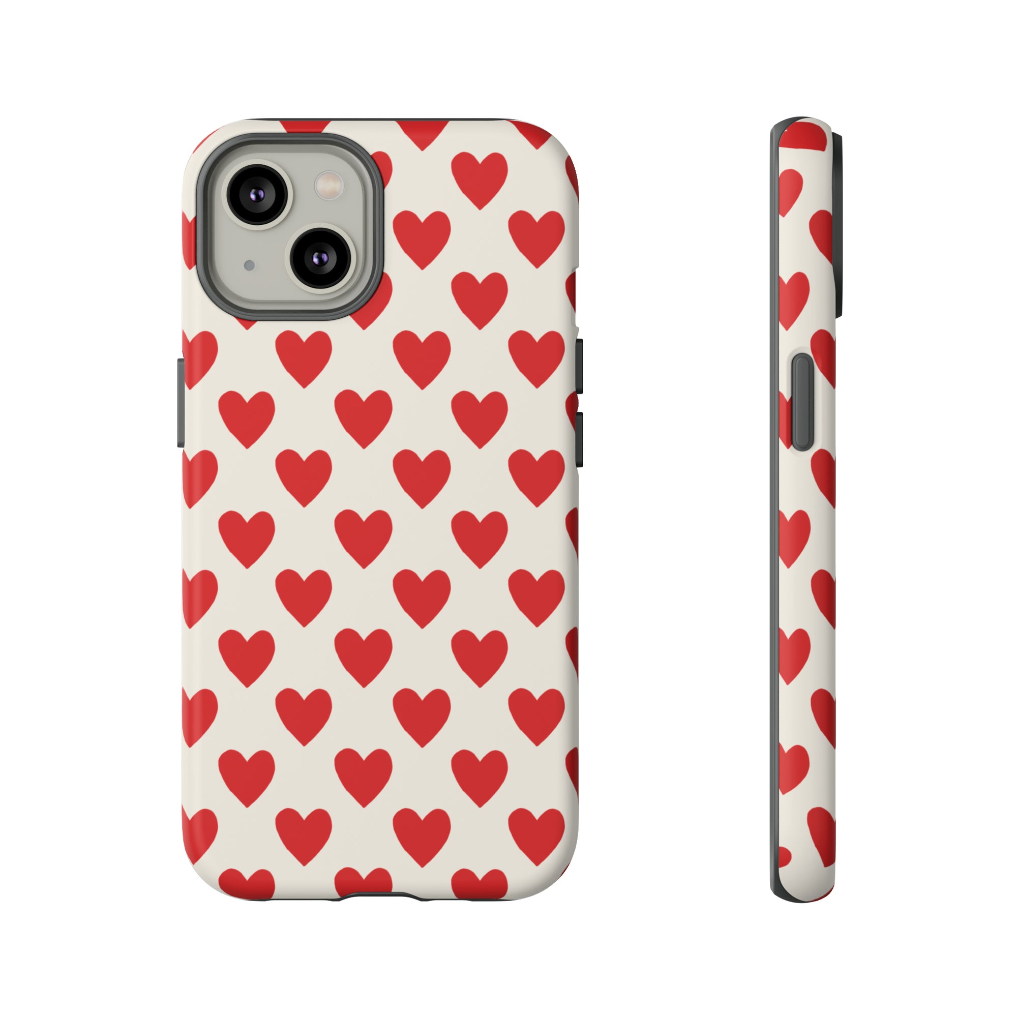 Red Hearts - Tough Phone Case