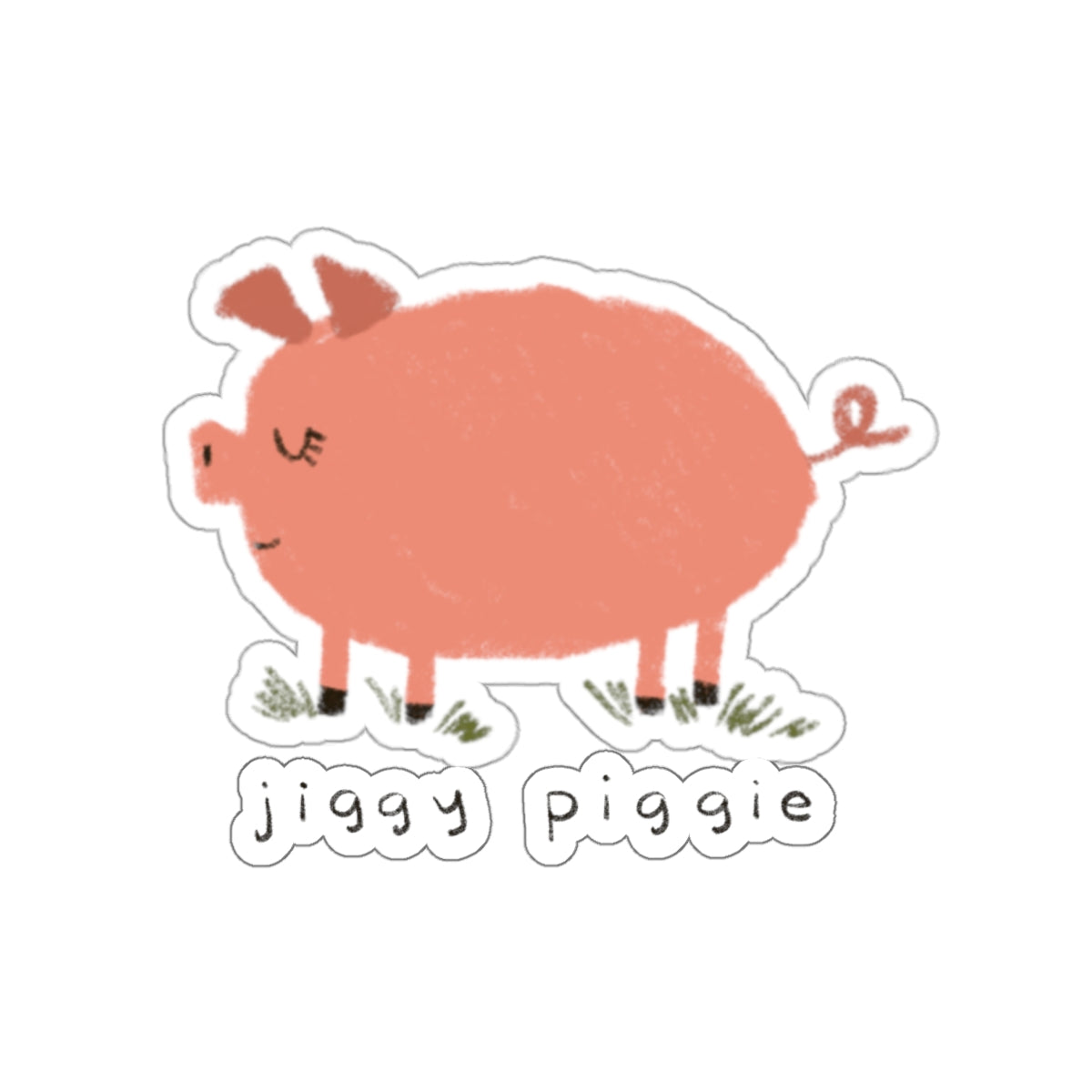 Jiggy Piggie - Sticker