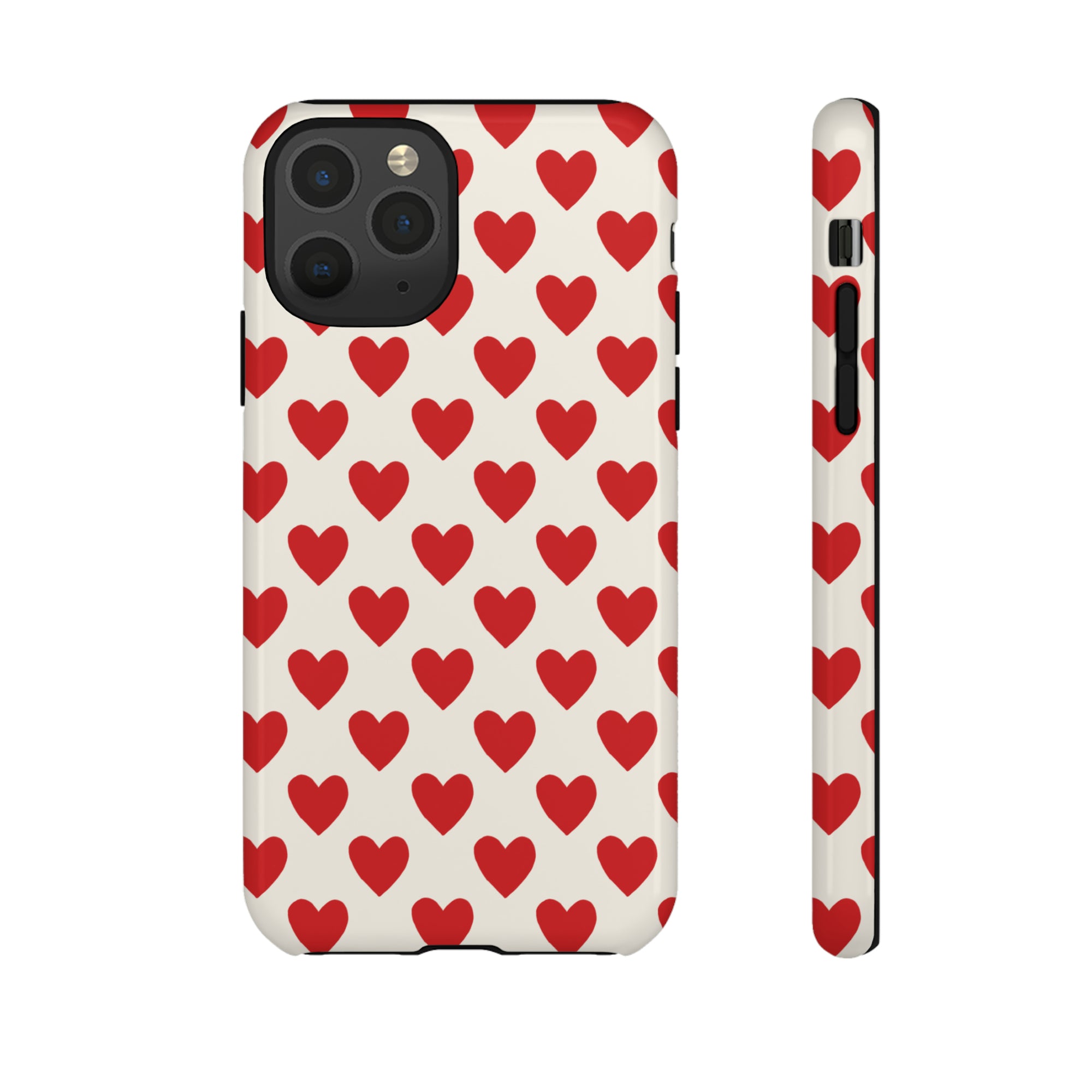 Red Hearts - Tough Phone Case