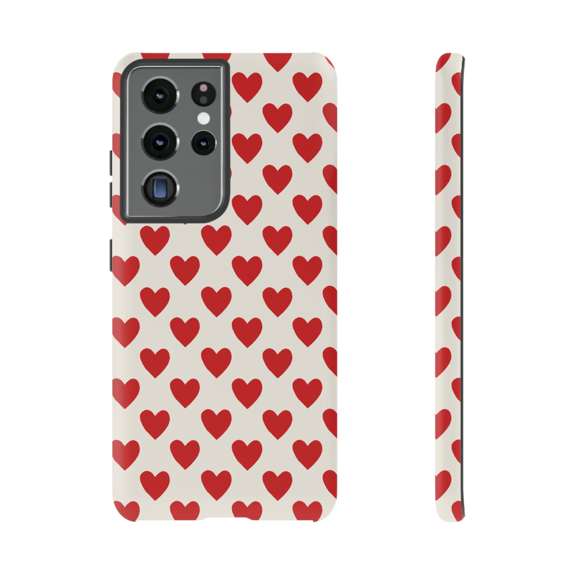 Red Hearts - Tough Phone Case