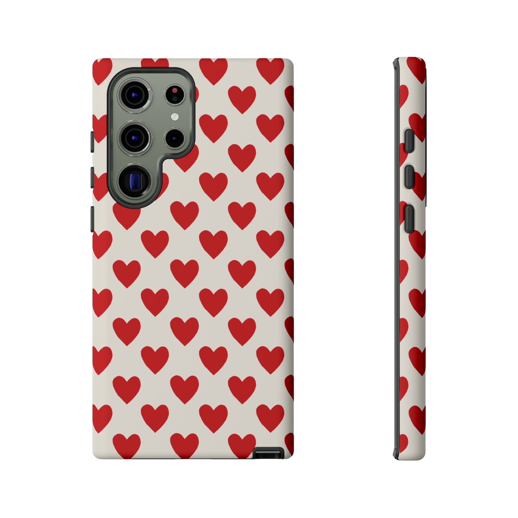 Red Hearts - Tough Phone Case