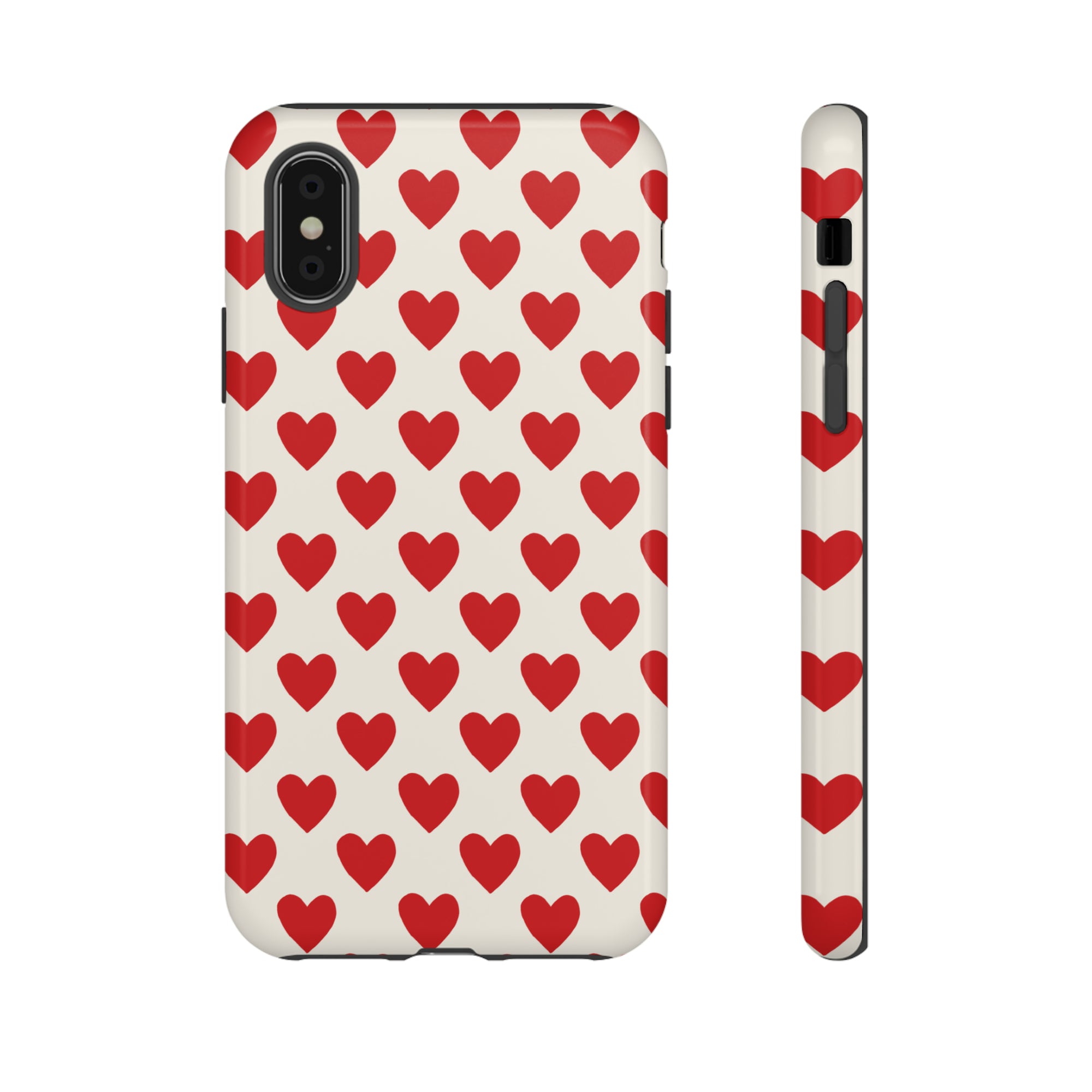 Red Hearts - Tough Phone Case