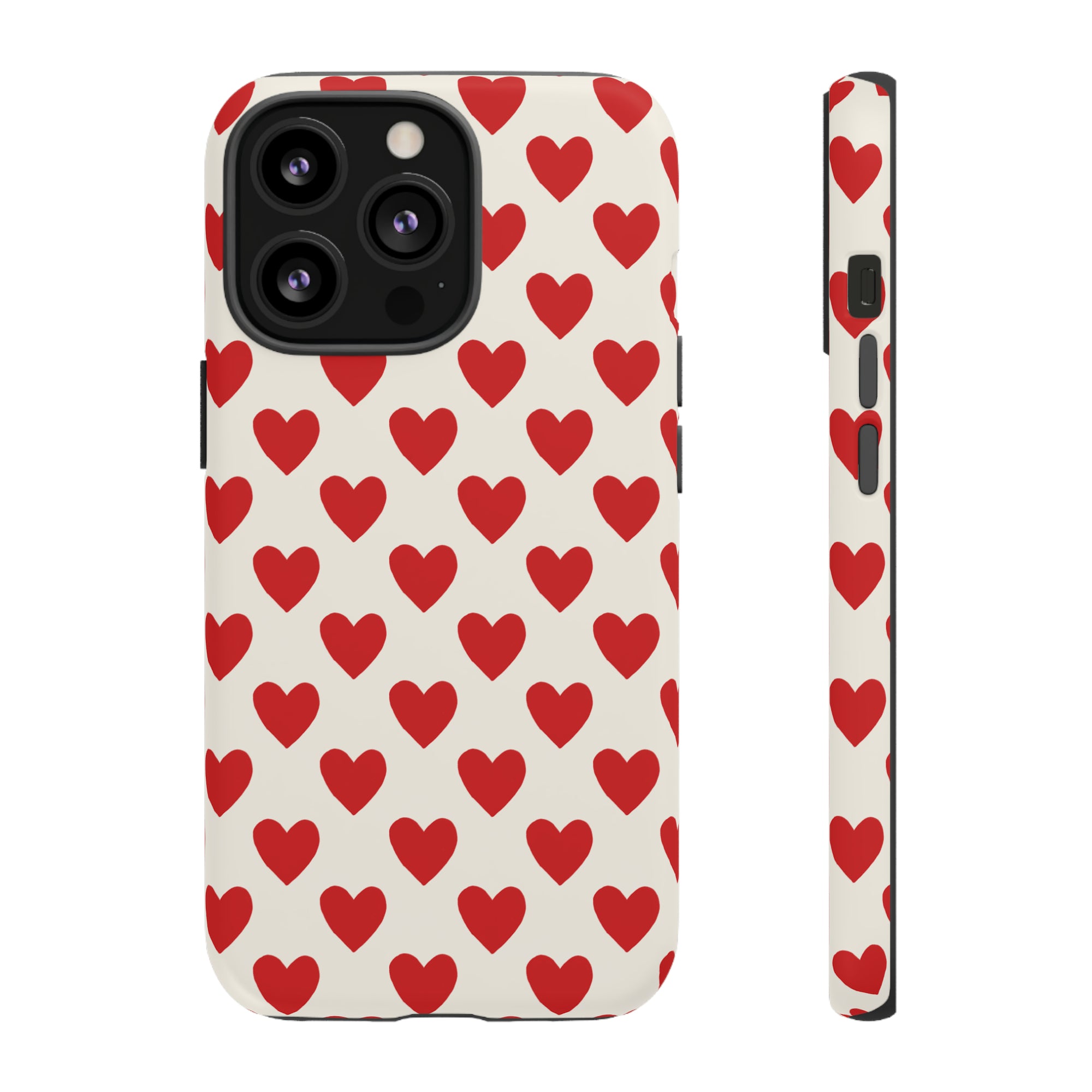 Red Hearts - Tough Phone Case