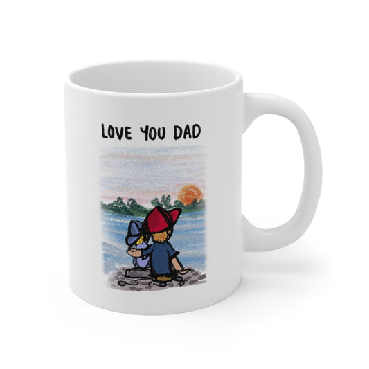 "Love You Dad" Ceramic Mug